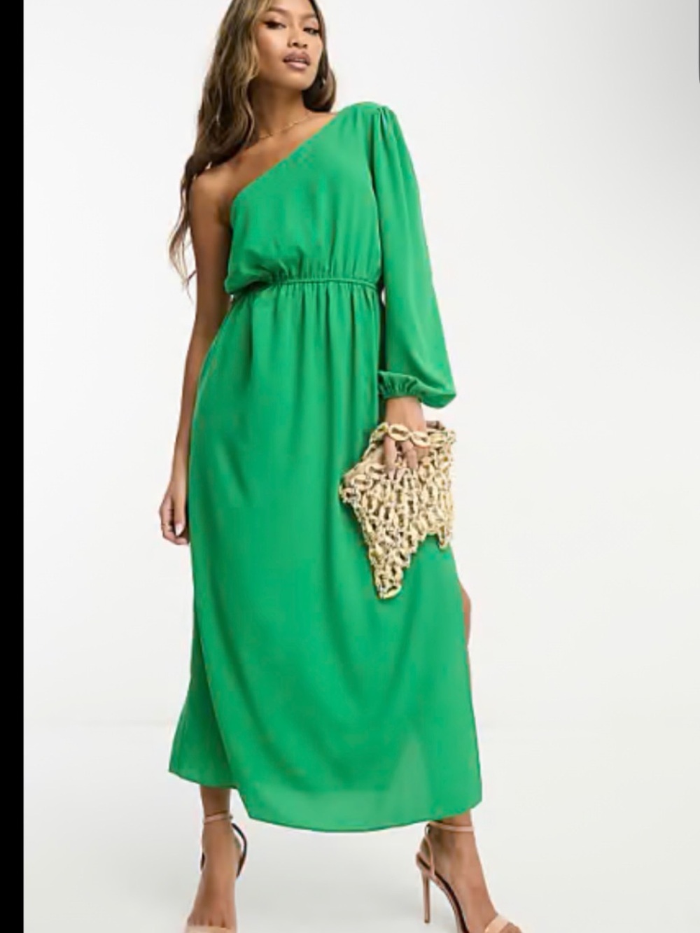 ASOS Design Green Maxi Dress
